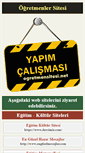 Mobile Screenshot of ogretmensitesi.net
